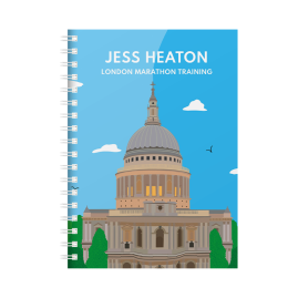 Personalised St Pauls Cathedral London Combined Diary & Notebook