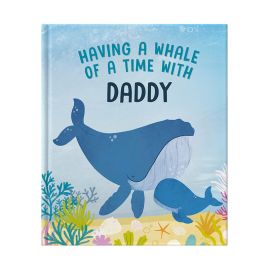 M6J Having A Whale Of A Time With Daddy by FROM YOU TO ME personalised picture book