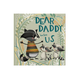 Dear Daddy Love From Us a gift book for children to give their father  by FROM YOU TO ME