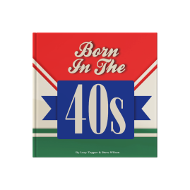 Born In The 40s Gift Book by FROM YOU TO ME