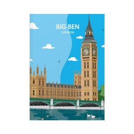 Big Ben London Notebook