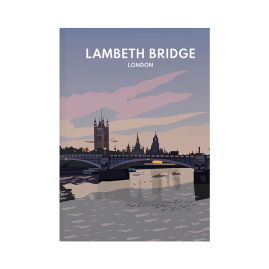 Lambeth Bridge London Notebook