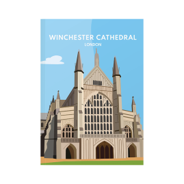 Winchester Cathedral London Notebook