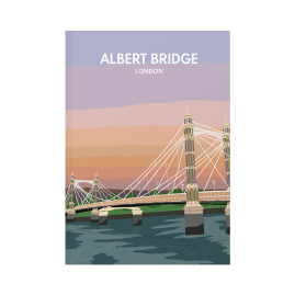 Albert Bridge London Notebook