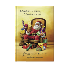 Christmas Present, Christmas Past Journal (Santa Design) 