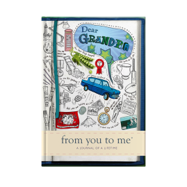 guided memory journal for Grandpa sketch cover