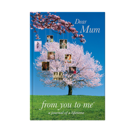 Dear Mum Gift Journal - Personalise it for Mummy|Mom|Mama etc