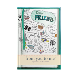 Dear Friend (Sketch Collection) An inspiring guided memory journal by FROM YOU TO ME