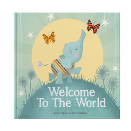 Welcome to the World : keepsake gift book for a new baby by from you to me