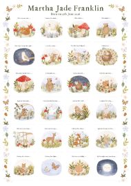 Personalised Baby's Firsts Poster