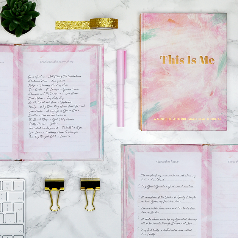 This Is Me: a mindful, autobiographical journal | Gift Journal for 