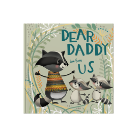 Dear Daddy Love From Us a gift book for children to give their father  by FROM YOU TO ME