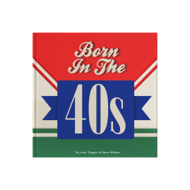 Born In The 40s Gift Book by FROM YOU TO ME