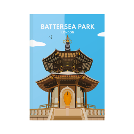 Battersea Park London Notebook