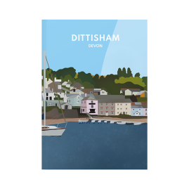 Dittisham Devon Notebook by FROM YOU TO ME