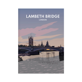 Lambeth Bridge London Notebook