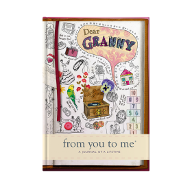 guided memory journal for Granny sketch cover by from you to me