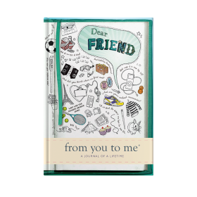 Dear Friend (Sketch Collection) An inspiring guided memory journal by FROM YOU TO ME