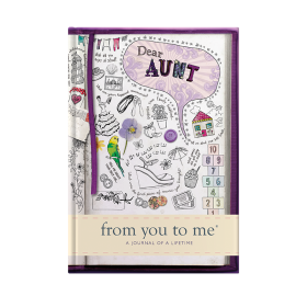 Dear Aunt (Sketch Collection) An inspiring guided memory journal by FROM YOU TO ME