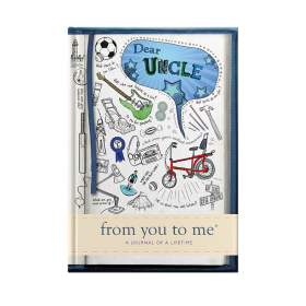 Dear Uncle (Sketch Collection) An inspiring guided memory journal by FROM YOU TO ME