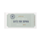 Personalised Book Of Giftable Tickets Cute Green version by FROM YOU TO ME