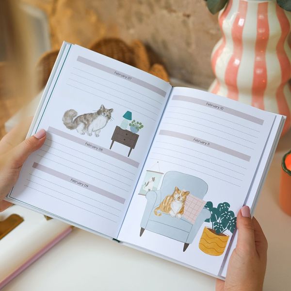 Perpetual Planner For Cat Lovers