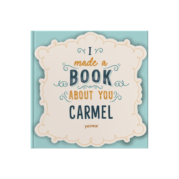 Personalised 'I Made A Book About You' Friendship Gift Book by FROM YOU TO ME