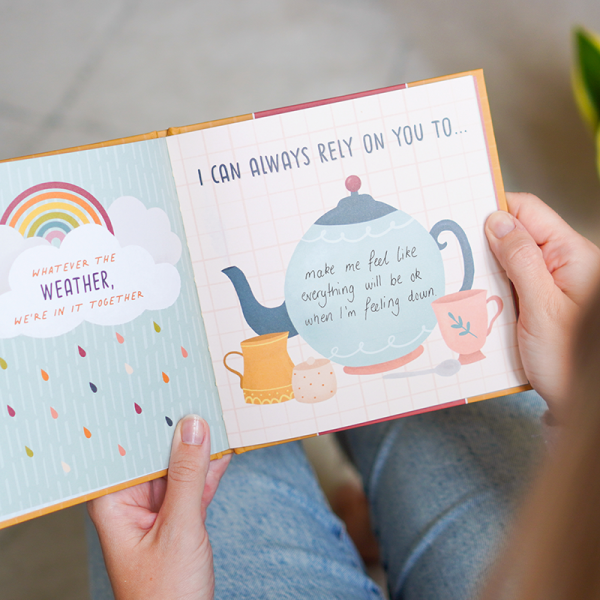 ‘I Made A Book About You’ Friendship Gift Book 