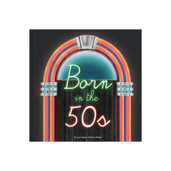 Born In The 50s Gift Book by FROM YOU TO ME