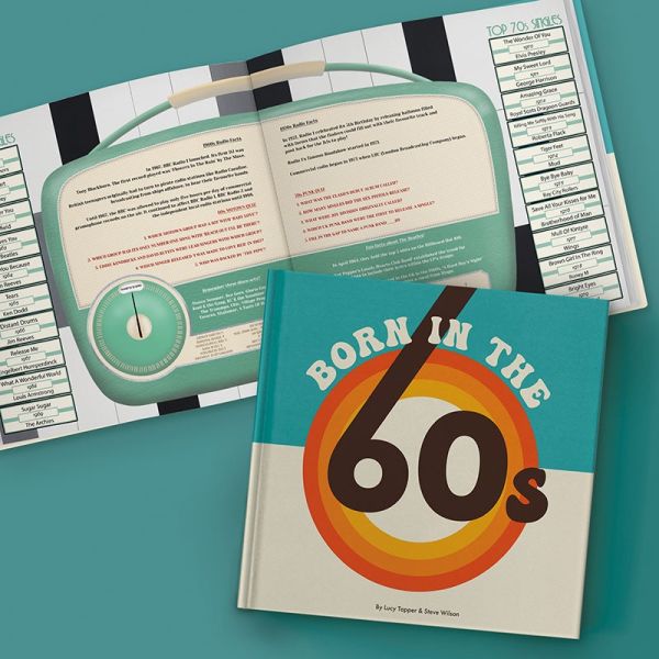 Born In The 60s Gift Book