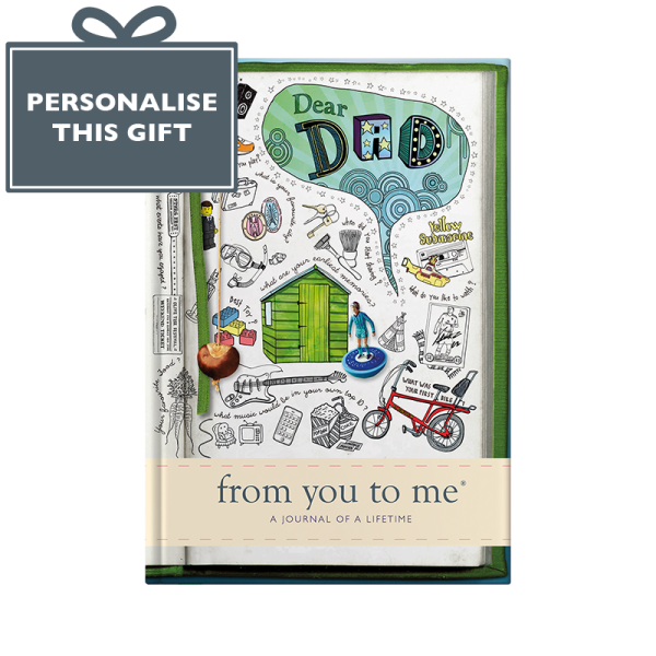 Memory Book for Dad sketch cover from you to me