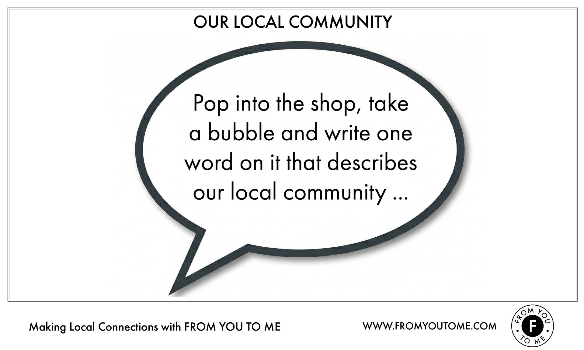 Connection Bubbles Instructions