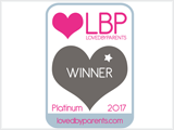 Loved by Parents 2017 Platinum Winner Logo