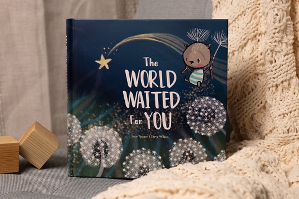 New children's book, The World Waited For You.