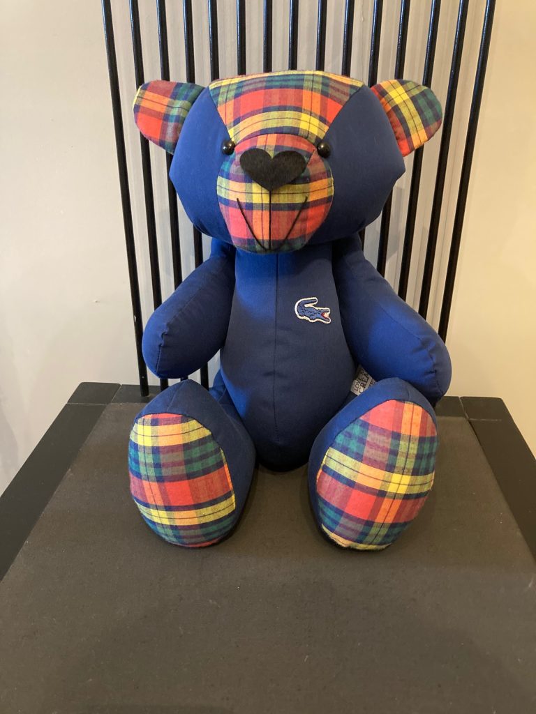 Bear Made From Jane's Father's Clothing