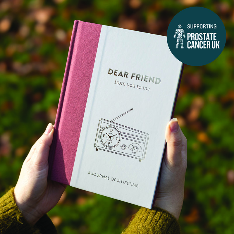 Sales of these journals will donate to Prostate Cancer UK